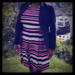 Eye-catching A-line dress